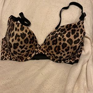 Leopard Print Bra 34C